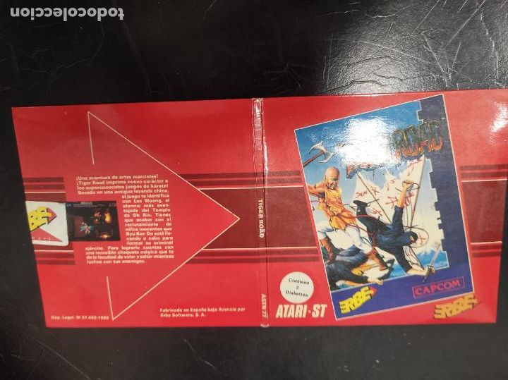Videojuegos y consolas: Tiger Road - Atari St - Erbe Edicion espa&ntilde;ola - Foto 3