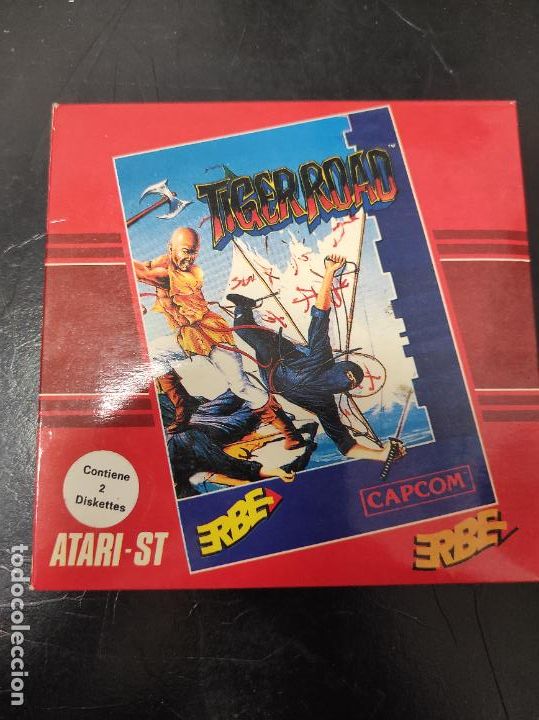 Videojuegos y consolas: Tiger Road - Atari St - Erbe Edicion espa&ntilde;ola - Foto 1