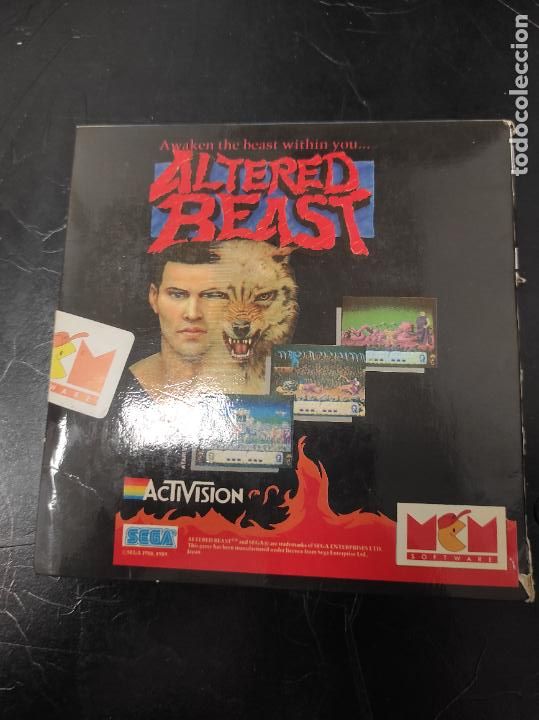 Videojuegos y consolas: Altered Beast - Atari St - Edicion espa&ntilde;ola - Foto 3