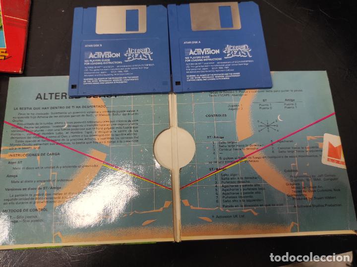 Videojuegos y consolas: Altered Beast - Atari St - Edicion espa&ntilde;ola - Foto 4