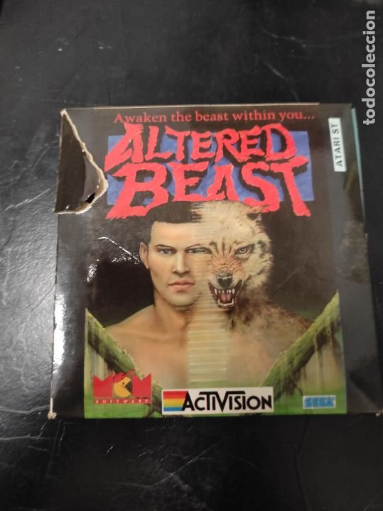 Videojuegos y consolas: Altered Beast - Atari St - Edicion espa&ntilde;ola - Foto 1