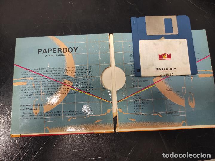 Videojuegos y consolas: Paperboy - Atari St - Edicion espa&ntilde;ola - Foto 4