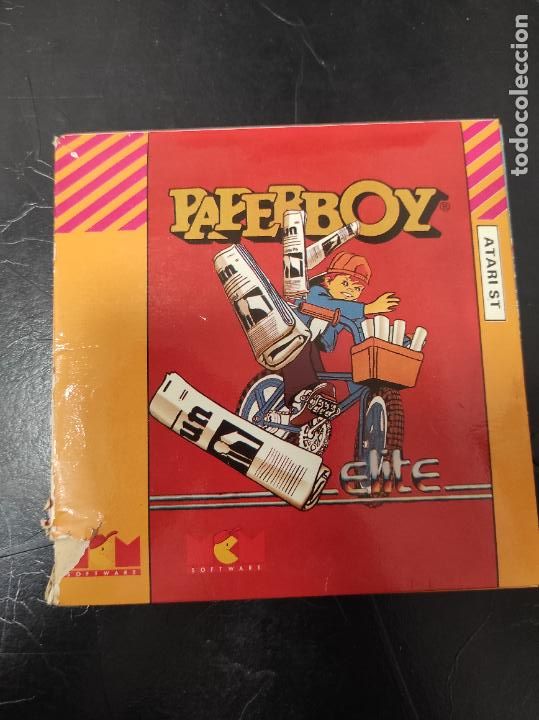 Videojuegos y consolas: Paperboy - Atari St - Edicion espa&ntilde;ola - Foto 1