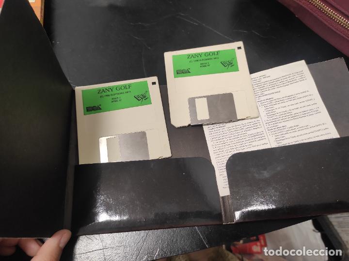Videojuegos y consolas: Zany Golf - Atari St - Edicion espa&ntilde;ola - Foto 3
