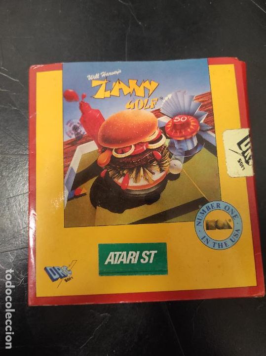 Videojuegos y consolas: Zany Golf - Atari St - Edicion espa&ntilde;ola - Foto 1