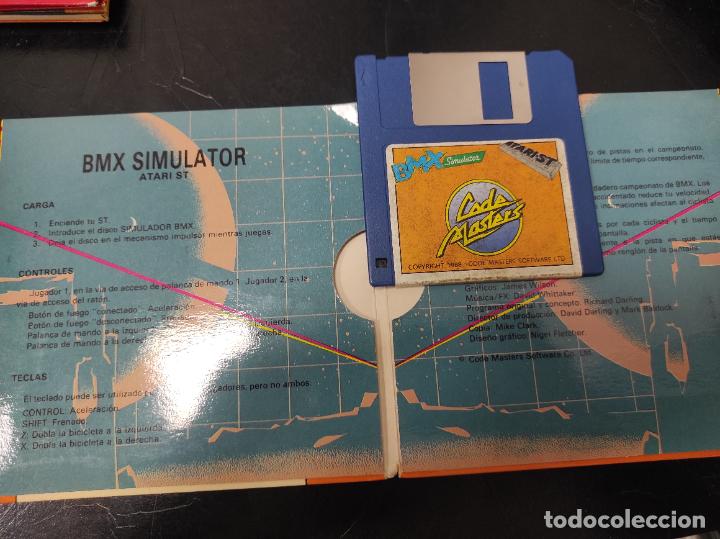 Videojuegos y consolas: BMX Simulator - Atari St - Edicion espa&ntilde;ola - Foto 4