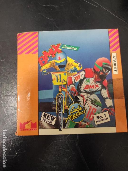 Videojuegos y consolas: BMX Simulator - Atari St - Edicion espa&ntilde;ola - Foto 1