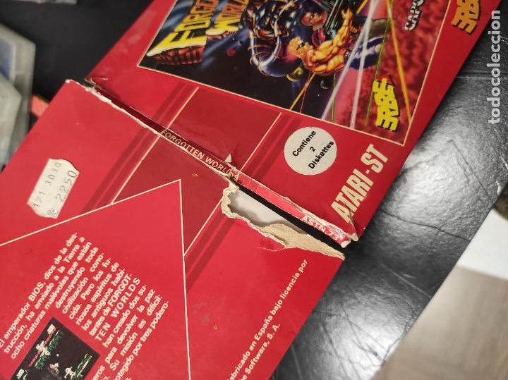 Videojuegos y consolas: Forgotten Worlds - Atari St - Edicion espa&ntilde;ola - Foto 3
