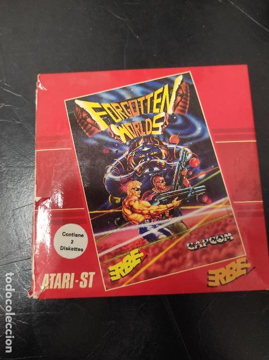 Videojuegos y consolas: Forgotten Worlds - Atari St - Edicion espa&ntilde;ola - Foto 1