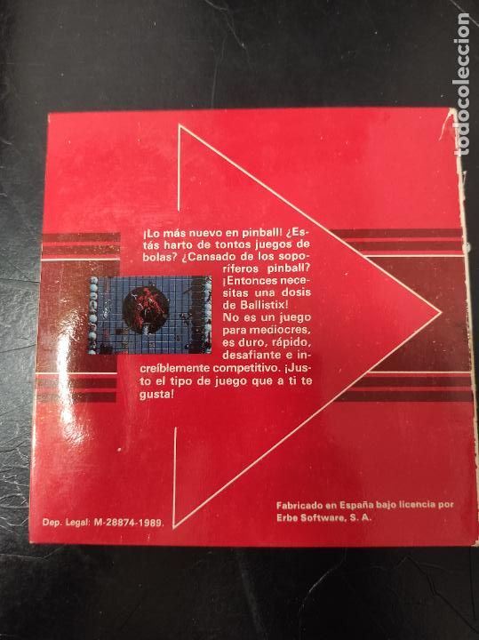 Videojuegos y consolas: Ballistix - Atari St - Edicion espa&ntilde;ola - Foto 2