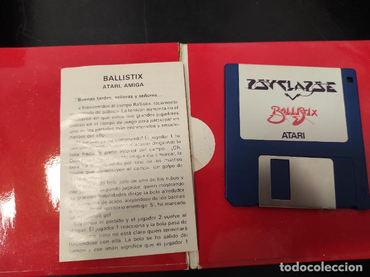 Videojuegos y consolas: Ballistix - Atari St - Edicion espa&ntilde;ola - Foto 4
