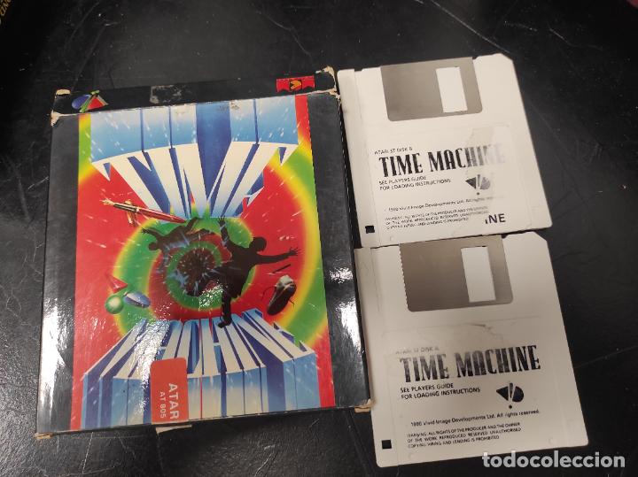 Videojuegos y consolas: Time machine - Atari St - Edicion espa&ntilde;ola - Foto 5