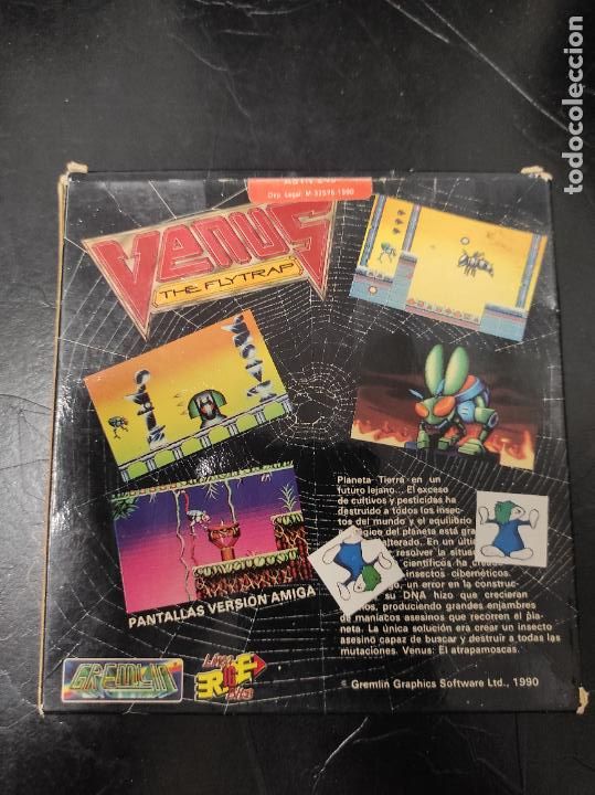 Videojuegos y consolas: Venus Flytrap - Atari ST - Edicion espa&ntilde;ola - Foto 3