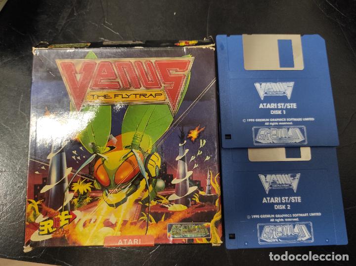 Videojuegos y consolas: Venus Flytrap - Atari ST - Edicion espa&ntilde;ola - Foto 1