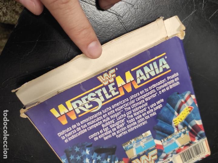Videojuegos y consolas: Wf Wrestlemania - Atari ST - Edicion espa&ntilde;ola - Foto 2