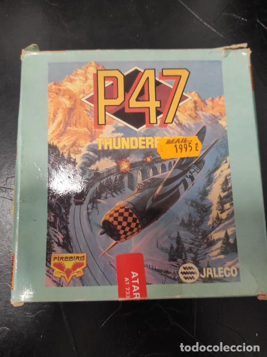 Videojuegos y consolas: P47 Thunderbolt - Atari ST - Edicion espa&ntilde;ola - Foto 1