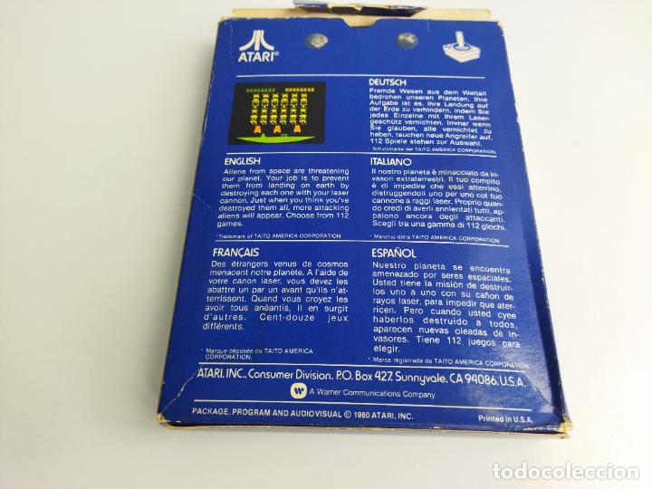 Videojuegos y consolas: SPACE INVADERS - ATARI VCS 1980 - COMPLETO CON INSTRUCCIONES - FUNCIONANDO - Foto 7