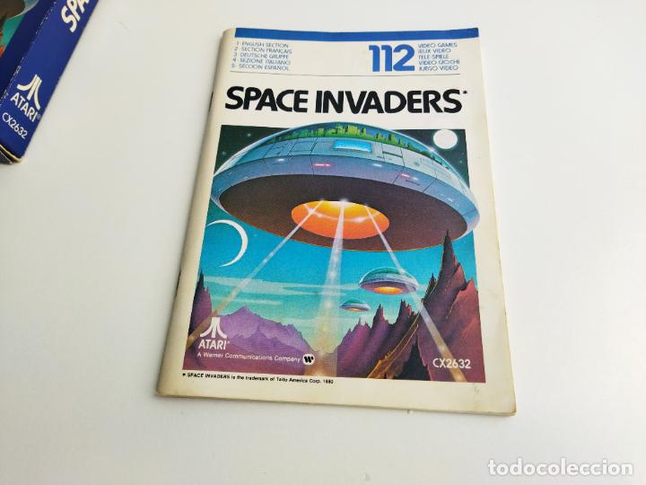 Videojuegos y consolas: SPACE INVADERS - ATARI VCS 1980 - COMPLETO CON INSTRUCCIONES - FUNCIONANDO - Foto 15