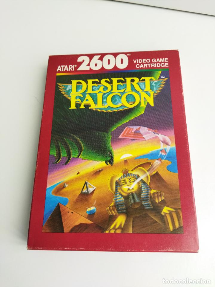 Videojuegos y consolas: DESERT FALCON - ATARI 2600 VCS 1987 - COMPLETO CON INSTRUCCIONES - FUNCIONANDO - Foto 2