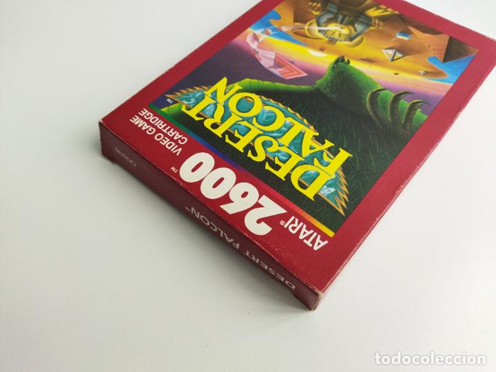 Videojuegos y consolas: DESERT FALCON - ATARI 2600 VCS 1987 - COMPLETO CON INSTRUCCIONES - FUNCIONANDO - Foto 4