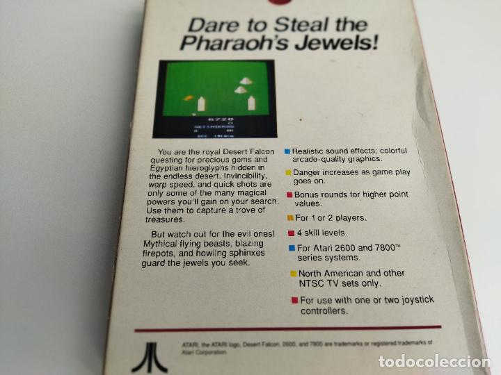 Videojuegos y consolas: DESERT FALCON - ATARI 2600 VCS 1987 - COMPLETO CON INSTRUCCIONES - FUNCIONANDO - Foto 8