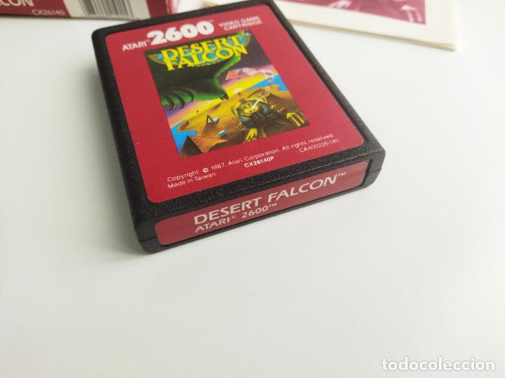 Videojuegos y consolas: DESERT FALCON - ATARI 2600 VCS 1987 - COMPLETO CON INSTRUCCIONES - FUNCIONANDO - Foto 11