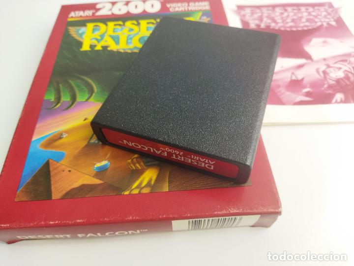 Videojuegos y consolas: DESERT FALCON - ATARI 2600 VCS 1987 - COMPLETO CON INSTRUCCIONES - FUNCIONANDO - Foto 13