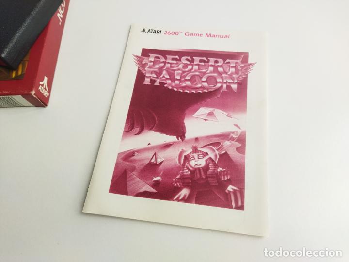 Videojuegos y consolas: DESERT FALCON - ATARI 2600 VCS 1987 - COMPLETO CON INSTRUCCIONES - FUNCIONANDO - Foto 14