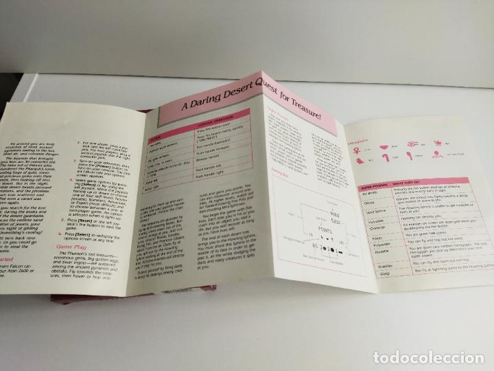 Videojuegos y consolas: DESERT FALCON - ATARI 2600 VCS 1987 - COMPLETO CON INSTRUCCIONES - FUNCIONANDO - Foto 15