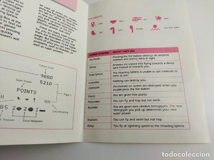 Videojuegos y consolas: DESERT FALCON - ATARI 2600 VCS 1987 - COMPLETO CON INSTRUCCIONES - FUNCIONANDO - Foto 16