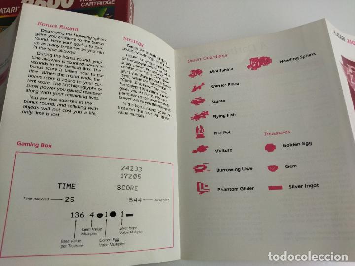 Videojuegos y consolas: DESERT FALCON - ATARI 2600 VCS 1987 - COMPLETO CON INSTRUCCIONES - FUNCIONANDO - Foto 17