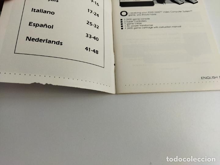 Videojuegos y consolas: MANUAL DE INSTRUCCIONES - ATARI VCS 1983 - COMPLETO - Foto 4
