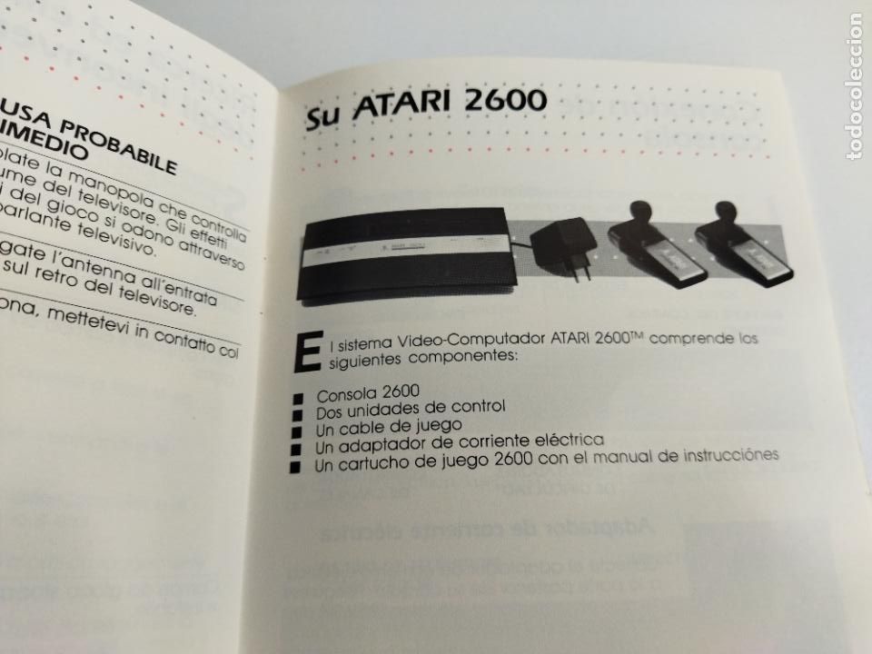 Videojuegos y consolas: MANUAL DE INSTRUCCIONES - ATARI VCS 1983 - COMPLETO - Foto 8