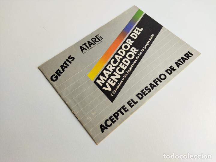 Videojuegos y consolas: MARCADOR DEL VENCEDOR - ATARI VCS 1983 - COMPLETO - Foto 2