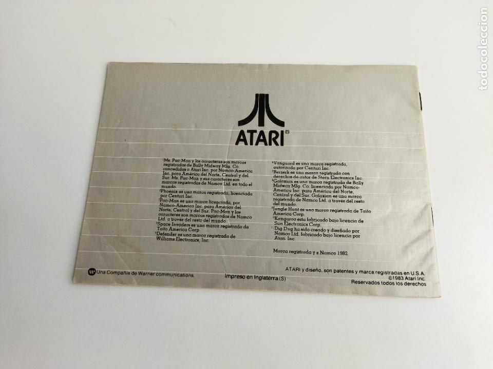 Videojuegos y consolas: MARCADOR DEL VENCEDOR - ATARI VCS 1983 - COMPLETO - Foto 7
