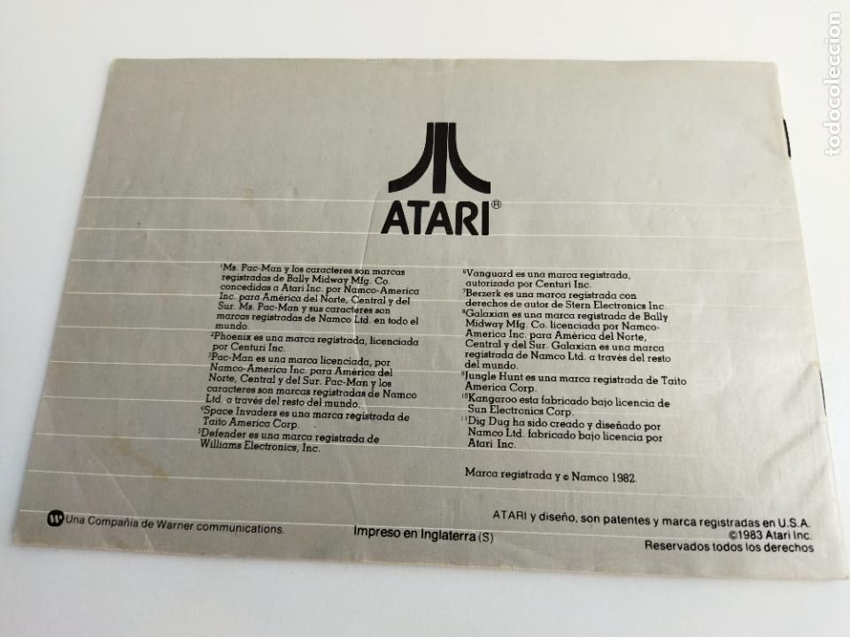 Videojuegos y consolas: MARCADOR DEL VENCEDOR - ATARI VCS 1983 - COMPLETO - Foto 8