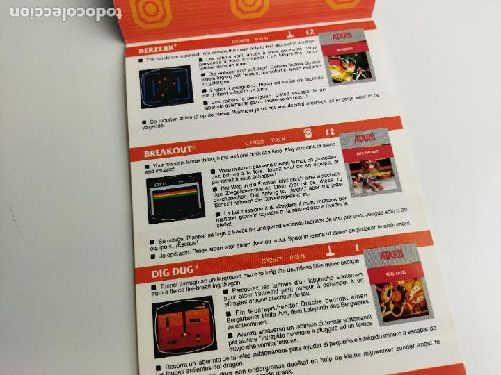 Videojuegos y consolas: CATALOGO DE JUEGOS - ATARI VCS 1982 - COMPLETO - Foto 11