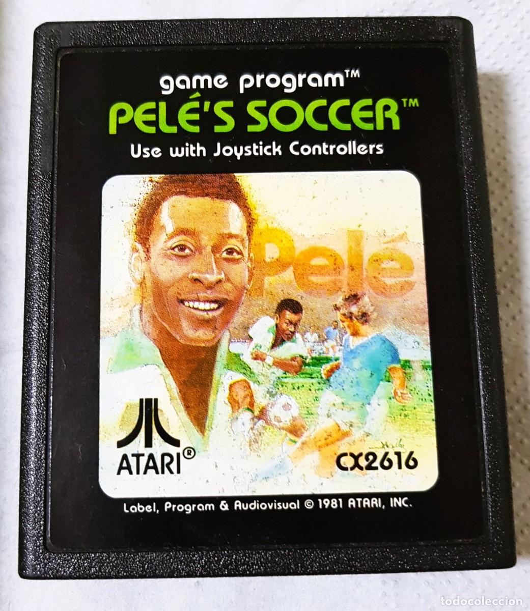 Videojuegos y consolas: PELE&acute;S SOCCER(1981) ATARI 2600 CARTUCHO+CAJA - Foto 3
