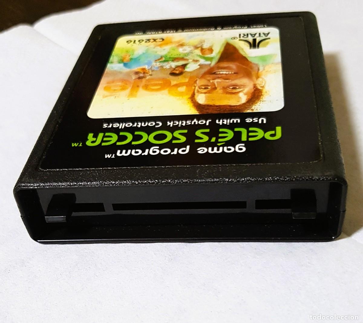 Videojuegos y consolas: PELE&acute;S SOCCER(1981) ATARI 2600 CARTUCHO+CAJA - Foto 4