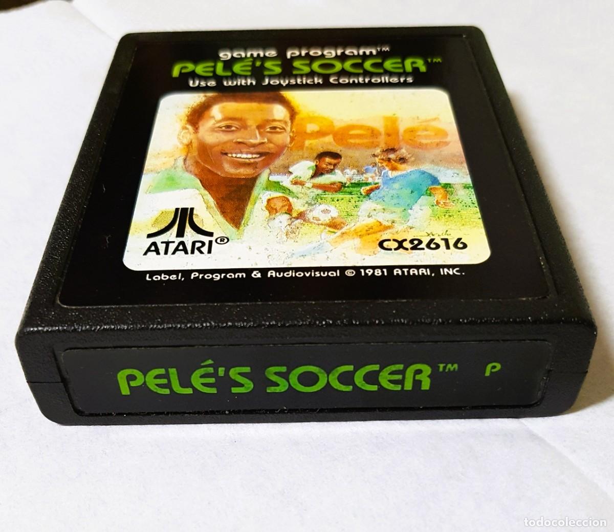 Videojuegos y consolas: PELE&acute;S SOCCER(1981) ATARI 2600 CARTUCHO+CAJA - Foto 5