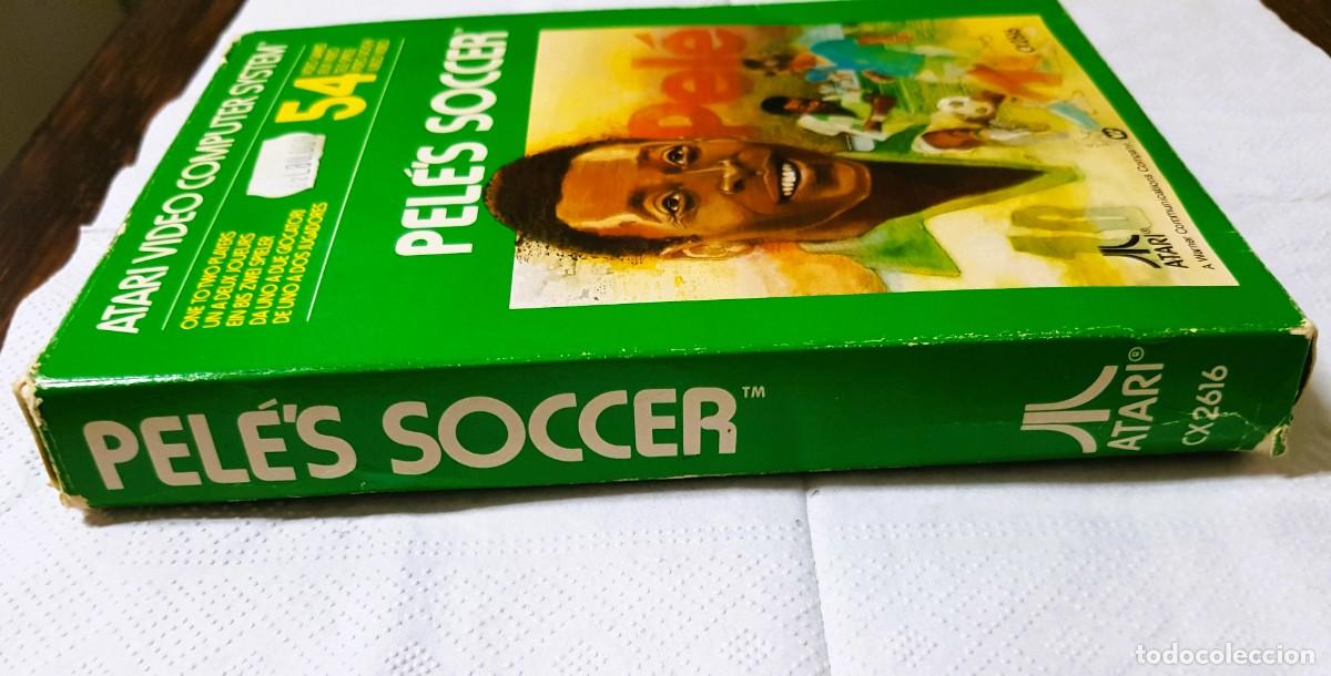 Videojuegos y consolas: PELE&acute;S SOCCER(1981) ATARI 2600 CARTUCHO+CAJA - Foto 12