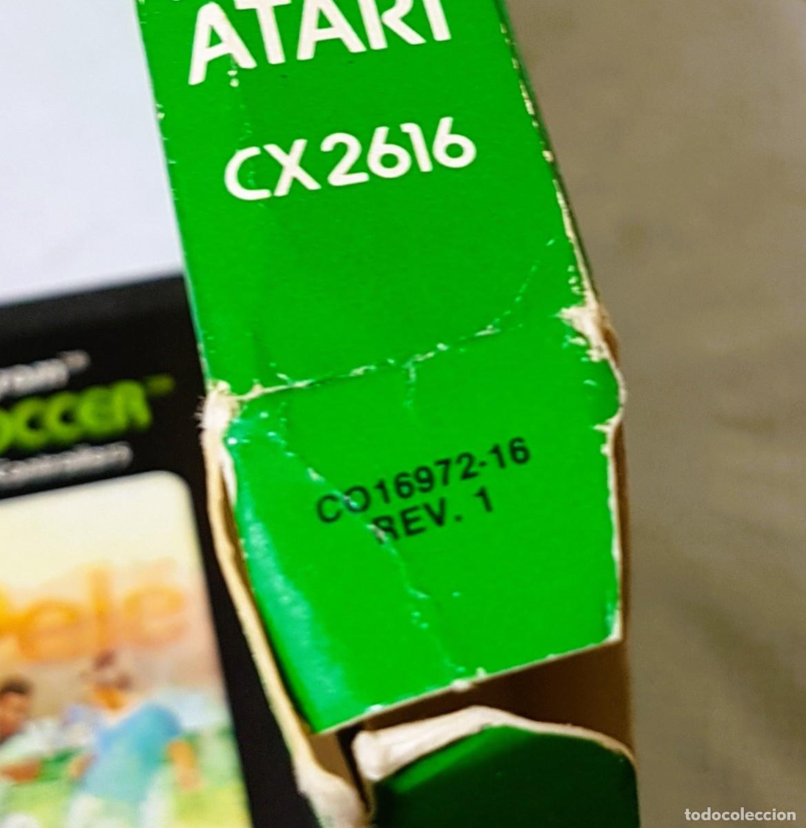 Videojuegos y consolas: PELE&acute;S SOCCER(1981) ATARI 2600 CARTUCHO+CAJA - Foto 18