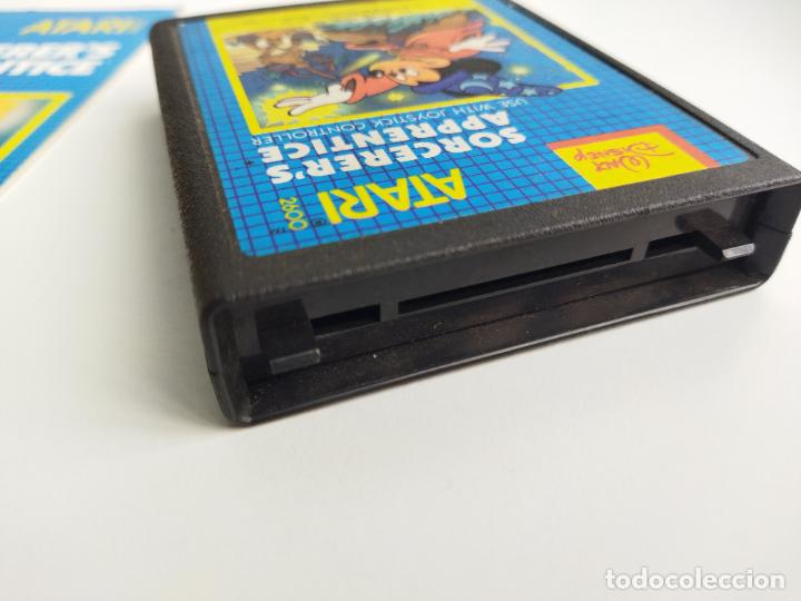 Videojuegos y consolas: SORCERER&acute;S APPRENTICE - ATARI 2600 1983 - CARTUCHO E INSTRUCCIONES - FUNCIONANDO - Foto 4