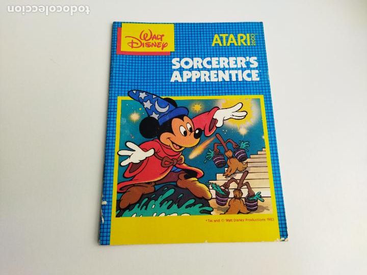 Videojuegos y consolas: SORCERER&acute;S APPRENTICE - ATARI 2600 1983 - CARTUCHO E INSTRUCCIONES - FUNCIONANDO - Foto 6