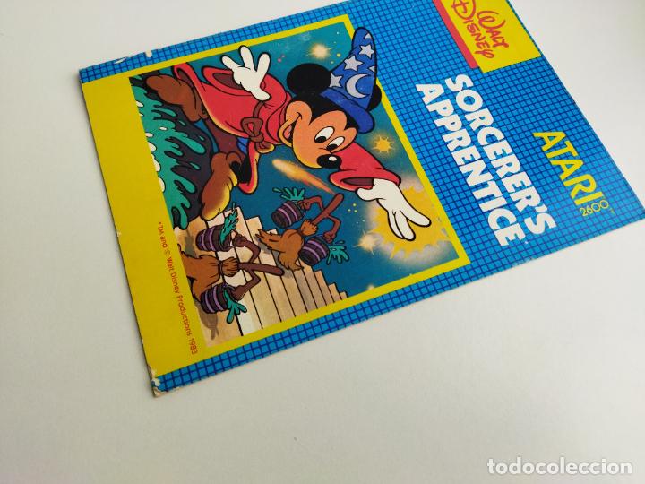 Videojuegos y consolas: SORCERER&acute;S APPRENTICE - ATARI 2600 1983 - CARTUCHO E INSTRUCCIONES - FUNCIONANDO - Foto 8