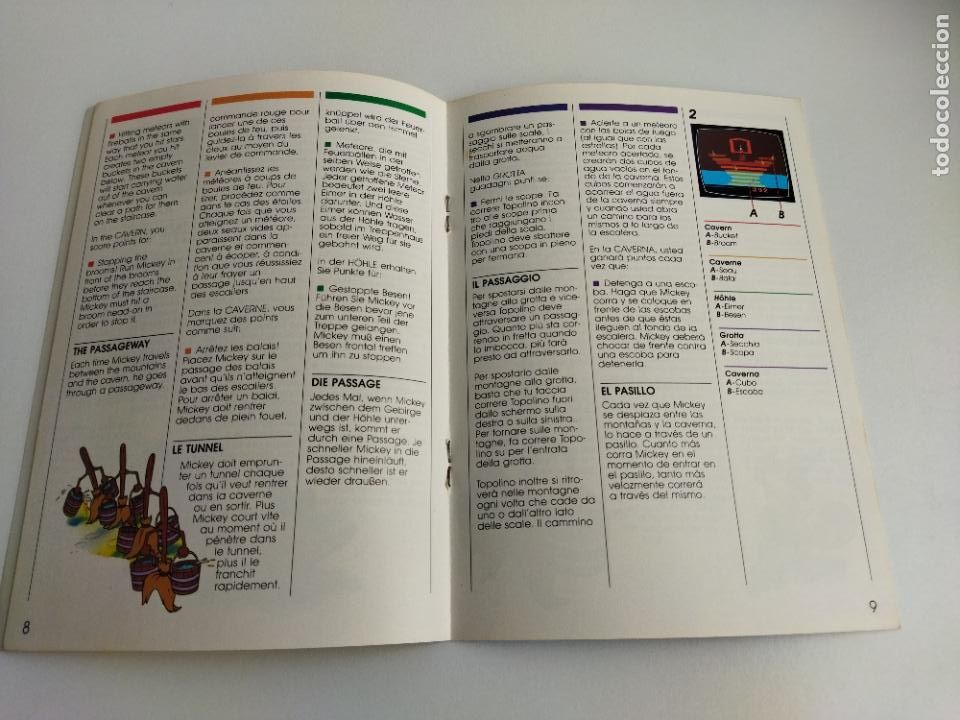 Videojuegos y consolas: SORCERER&acute;S APPRENTICE - ATARI 2600 1983 - CARTUCHO E INSTRUCCIONES - FUNCIONANDO - Foto 10