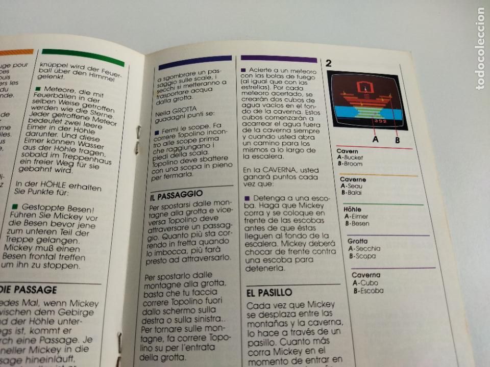 Videojuegos y consolas: SORCERER&acute;S APPRENTICE - ATARI 2600 1983 - CARTUCHO E INSTRUCCIONES - FUNCIONANDO - Foto 11