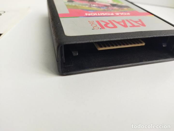 Videojuegos y consolas: POLE POSITION - ATARI 2600 1988 - CARTUCHO E INSTRUCCIONES - FUNCIONANDO - Foto 4
