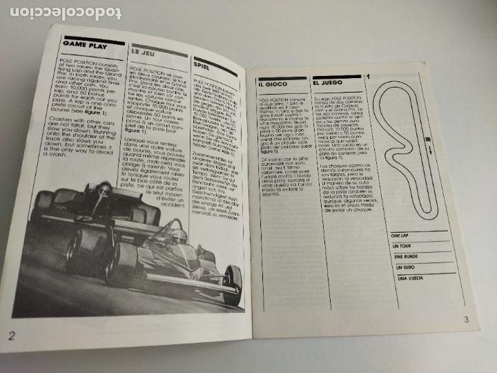 Videojuegos y consolas: POLE POSITION - ATARI 2600 1988 - CARTUCHO E INSTRUCCIONES - FUNCIONANDO - Foto 7