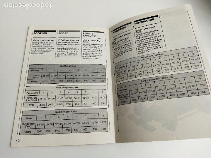 Videojuegos y consolas: POLE POSITION - ATARI 2600 1988 - CARTUCHO E INSTRUCCIONES - FUNCIONANDO - Foto 9